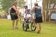 Foto de la galería: Satisfacción por el exitoso torneo de Rugby de Veteranos Nacional NAVE 55 que se jugó en Crucero del Norte 