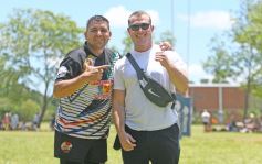 Foto de la galería: Satisfacción por el exitoso torneo de Rugby de Veteranos Nacional NAVE 55 que se jugó en Crucero del Norte 