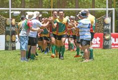 Foto de la galería: Satisfacción por el exitoso torneo de Rugby de Veteranos Nacional NAVE 55 que se jugó en Crucero del Norte 