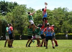 Foto de la galería: Satisfacción por el exitoso torneo de Rugby de Veteranos Nacional NAVE 55 que se jugó en Crucero del Norte 