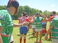 Foto de la galería: Satisfacción por el exitoso torneo de Rugby de Veteranos Nacional NAVE 55 que se jugó en Crucero del Norte 