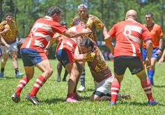 Foto de la galería: Satisfacción por el exitoso torneo de Rugby de Veteranos Nacional NAVE 55 que se jugó en Crucero del Norte 