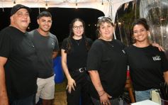 Foto de la galería: La primera noche del Festival del Litoral en la Cascada se disfrutó entre amigos, mates y tererés