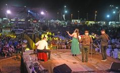 Foto de la galería: La primera noche del Festival del Litoral en la Cascada se disfrutó entre amigos, mates y tererés