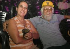 Foto de la galería: La primera noche del Festival del Litoral en la Cascada se disfrutó entre amigos, mates y tererés