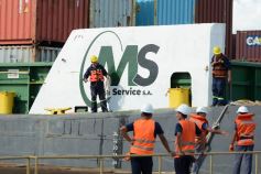 Foto de la galería: Recibimiento en el Puerto de Posadas, llegada del convoy que marca el crecimiento que se consolida 