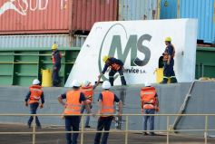 Foto de la galería: Recibimiento en el Puerto de Posadas, llegada del convoy que marca el crecimiento que se consolida 