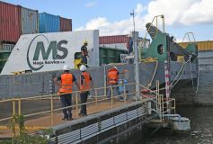 Foto de la galería: Recibimiento en el Puerto de Posadas, llegada del convoy que marca el crecimiento que se consolida 