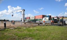 Foto de la galería: Recibimiento en el Puerto de Posadas, llegada del convoy que marca el crecimiento que se consolida 