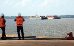 Foto de la galería: Recibimiento en el Puerto de Posadas, llegada del convoy que marca el crecimiento que se consolida 
