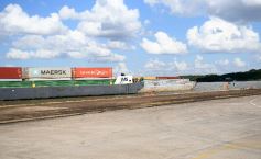 Foto de la galería: Recibimiento en el Puerto de Posadas, llegada del convoy que marca el crecimiento que se consolida 