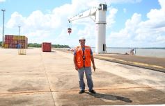 Foto de la galería: Recibimiento en el Puerto de Posadas, llegada del convoy que marca el crecimiento que se consolida 