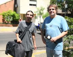 Foto de la galería: Enero en la ciudad: en la recorrida encontramos amigos y colegas en plena tarea 