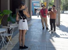 Foto de la galería: Enero en la ciudad: en la recorrida encontramos amigos y colegas en plena tarea 