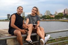 Foto de la galería: Enero en la ciudad: en la recorrida encontramos amigos y colegas en plena tarea 