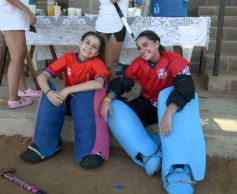 Foto de la galería: “Luchi” Von der Heyde compartió su profesionalismo en una clínica de hockey en Centro de Cazadores