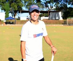 Foto de la galería: “Luchi” Von der Heyde compartió su profesionalismo en una clínica de hockey en Centro de Cazadores