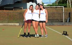 Foto de la galería: “Luchi” Von der Heyde compartió su profesionalismo en una clínica de hockey en Centro de Cazadores