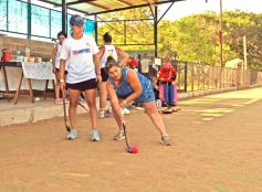 Foto de la galería: “Luchi” Von der Heyde compartió su profesionalismo en una clínica de hockey en Centro de Cazadores