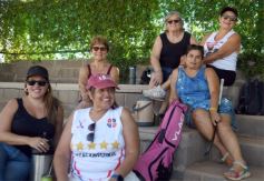 Foto de la galería: “Luchi” Von der Heyde compartió su profesionalismo en una clínica de hockey en Centro de Cazadores