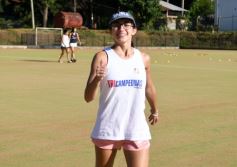 Foto de la galería: “Luchi” Von der Heyde compartió su profesionalismo en una clínica de hockey en Centro de Cazadores