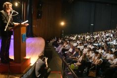 Foto de la galería: Mucha emoción y expectativa en la ceremonia de bienvenida a los ingresantes del Instituto Ruiz de Montoya