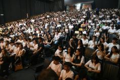 Foto de la galería: Mucha emoción y expectativa en la ceremonia de bienvenida a los ingresantes del Instituto Ruiz de Montoya