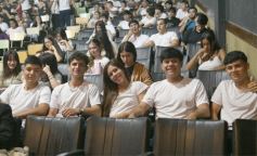 Foto de la galería: Mucha emoción y expectativa en la ceremonia de bienvenida a los ingresantes del Instituto Ruiz de Montoya