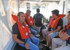 Foto de la galería: Postales de la costa del río Uruguay y de misioneros que viajan a Brasil buscando posibilidades de trabajo