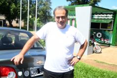 Foto de la galería: Músicos, artistas, comunicadores, un alegre encuentro en la recorrida por la ciudad