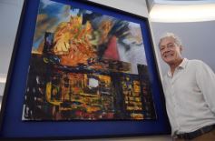 Sixto Fotografías. Sociedad. Artes visuales - Obras de Juan Carlos Cendra, un camino de inspiración y sanación en el Hotel Bagú Urbano