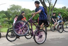 Foto de la galería: Integrantes de "Stunts Posadas" recorren diversos espacios para entrenar 