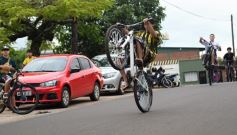 Foto de la galería: Integrantes de "Stunts Posadas" recorren diversos espacios para entrenar 