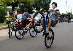 Foto de la galería: Integrantes de "Stunts Posadas" recorren diversos espacios para entrenar 