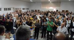 Foto de la galería: Mensaje de unidad y reorganización en el acto de asunción de Christian Humada en el PJ Misiones 
