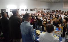 Foto de la galería: Mensaje de unidad y reorganización en el acto de asunción de Christian Humada en el PJ Misiones 