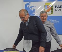 Foto de la galería: Mensaje de unidad y reorganización en el acto de asunción de Christian Humada en el PJ Misiones 