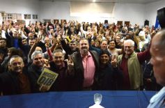 Sixto Fotografías. Sociedad. Elecciones - Mensaje de unidad y reorganización en el acto de asunción de Christian Humada en el PJ Misiones 