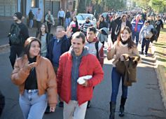 Foto de la galería: Multitudinaria muestra de fe a Santa Rita, patrona de las causas imposibles