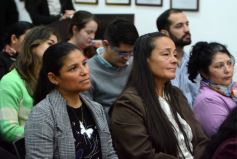 Foto de la galería: Reconocimientos de Interés Municipal para la obra de Juan Ramón Fariña y Cascos Azules 