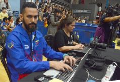 Foto de la galería: El público colmó el CePARD y vibró en el partido de la Selección Argentina de Vóley ante Venezuela 
