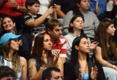 Foto de la galería: El público colmó el CePARD y vibró en el partido de la Selección Argentina de Vóley ante Venezuela 
