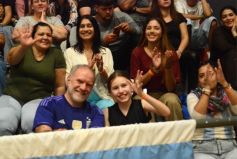 Foto de la galería: El público colmó el CePARD y vibró en el partido de la Selección Argentina de Vóley ante Venezuela 
