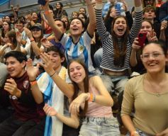 Foto de la galería: El público colmó el CePARD y vibró en el partido de la Selección Argentina de Vóley ante Venezuela 