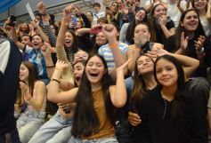 Foto de la galería: El público colmó el CePARD y vibró en el partido de la Selección Argentina de Vóley ante Venezuela 