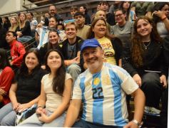 Foto de la galería: El público colmó el CePARD y vibró en el partido de la Selección Argentina de Vóley ante Venezuela 