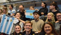 Foto de la galería: El público colmó el CePARD y vibró en el partido de la Selección Argentina de Vóley ante Venezuela 