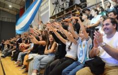 Foto de la galería: El público colmó el CePARD y vibró en el partido de la Selección Argentina de Vóley ante Venezuela 