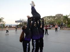 Foto de la galería: El clima mundialista se disfrutó en el Parque Paraguayo con juegos, kermés y entretenimientos 