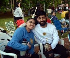 Foto de la galería: El clima mundialista se disfrutó en el Parque Paraguayo con juegos, kermés y entretenimientos 